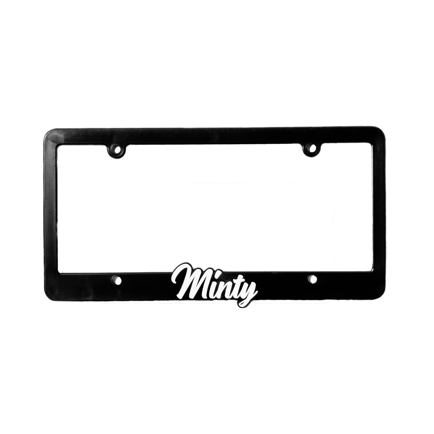 MINTY License Plate Cover