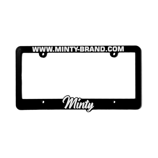 MINTY License Plate Cover with URL